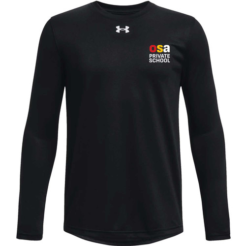 OSA Under Armour Youth Tech Team Long Sleeve Tee - Black (Design 3) (OSA-306-BK)