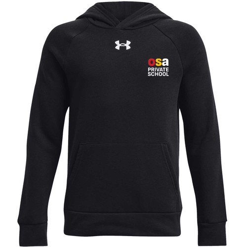 OSA Under Armour Youth Rival Fleece Hoodie - Black (Design 3) (OSA-313-BK)