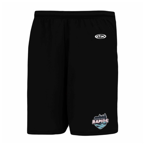 BER Adult Athletic Shorts - Black (BER-009-BK)