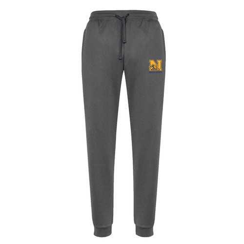 NOR Biz Collection Youth Hype Pants with Design 2 - Grey Marle (Student) (NOR-308-GM)