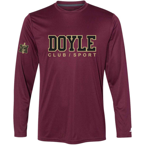 MDC Men’s Dri-Power Core Performance Long Sleeve Tee - Maroon (MDC-107-MA)