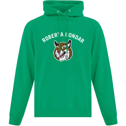 RBS Adult Everyday Fleece Pullover Hoodie - Kelly (RBS-001-KE)