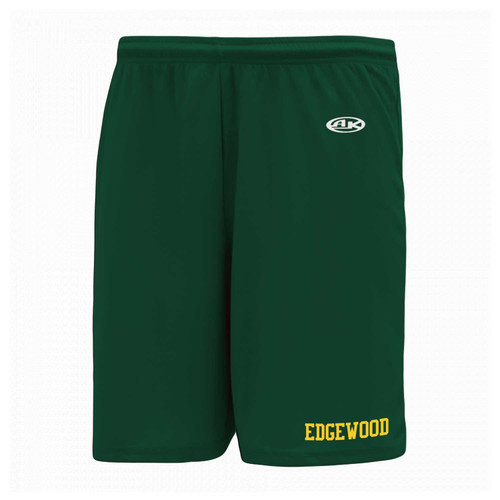 EDW Youth Moisture Wicking Athletic Short - Dark Green (EDW-312-DG)