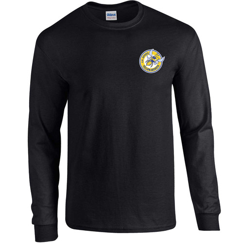 CWJ Adult Heavy Cotton Long Sleeve T-Shirt - Black (CWJ-003-BK)