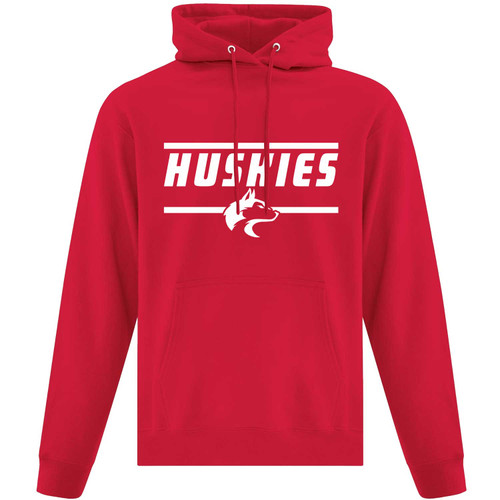 COH Adult Fleece Hooded Sweatshirt - Red (COH-001-RE)