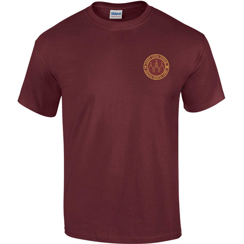 SSB Adult Heavy Cotton T-Shirt - Maroon (Design 3) (SSB-009-MA)