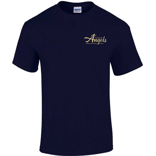 GAC Adult Heavy Cotton T-Shirt - Navy (GAC-013-NY)