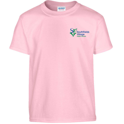 SFV Youth Heavy Cotton T-Shirt - Light Pink (Design 2) (SFV-304-LP)