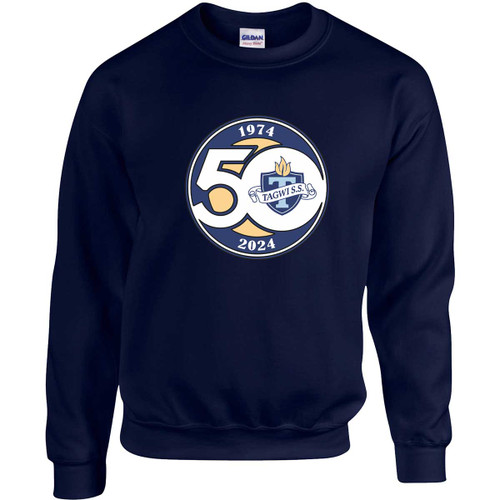 TAG Adult Heavy Blend Fleece Crew - Navy (TAG-003-NY)