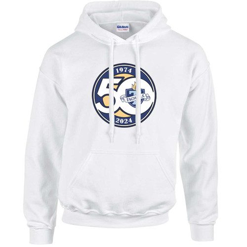 TAG Adult Heavy Blend Hooded Sweatshirt - White (TAG-004-WH)