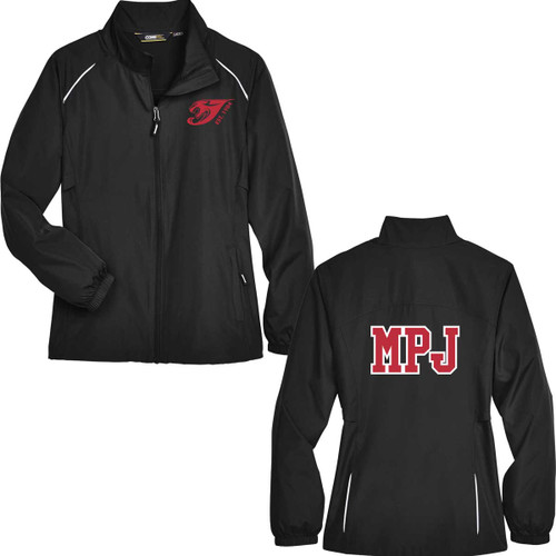 MPJ Core365 Women's Techno Lite Motivate Unlined Lightweight Jacket - Black (MPJ-223-BK)