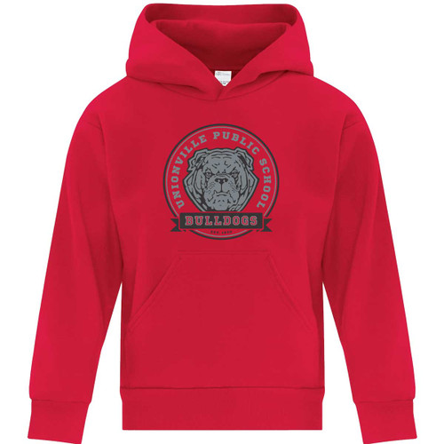 UPS Youth Everyday 50/50 Hooded Sweatshirt - Red (UPS-308-RE)