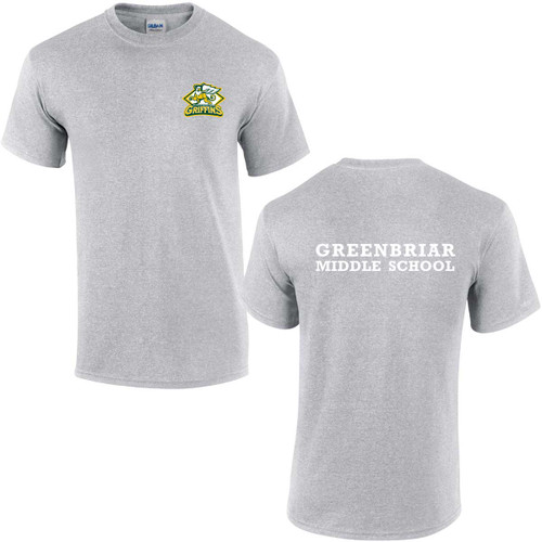 GNB Adult Cotton Tee - Sport Grey (GNB-001-SG)