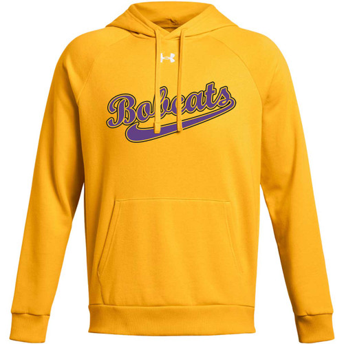 BRS Under Armour Men’s Rival Fleece Hoodie - Steeltown Gold (Design -2) (BRS-105-GO)