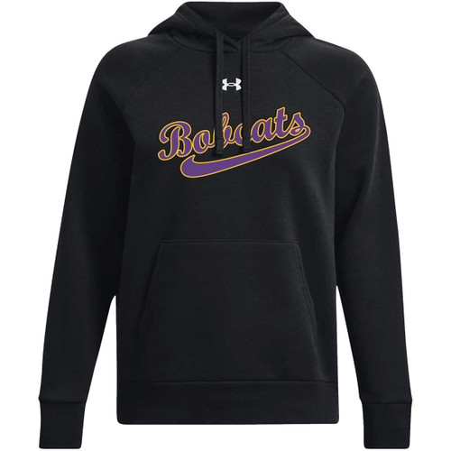 BRS Under Armour Women’s Rival Fleece Hoodie - Black (Design -2) (BRS-205-BK)