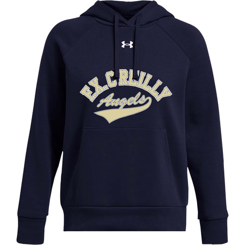 FXO Under Armour Women’s Rival Fleece Hoodie - Navy (Design 2) (FXO-216-NY)