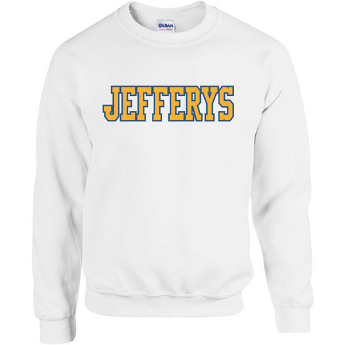 CW Jefferys Athletics Sweater - White (CWJ-112-WH)