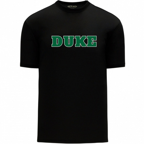 DOC Youth Moisture Wicking Performance T-Shirt with New Duke Logo - Black (DOC-338-BK)