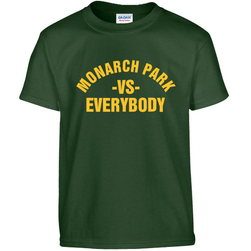 MPC Youth Heavy Cotton T-Shirt - Forest Green (Design - 2) (MPC-301-FO)