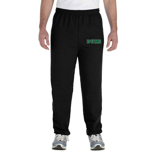 DOC Adult Heavy Blend Sweatpant with New Duke Logo - Black (DOC-042-BK)