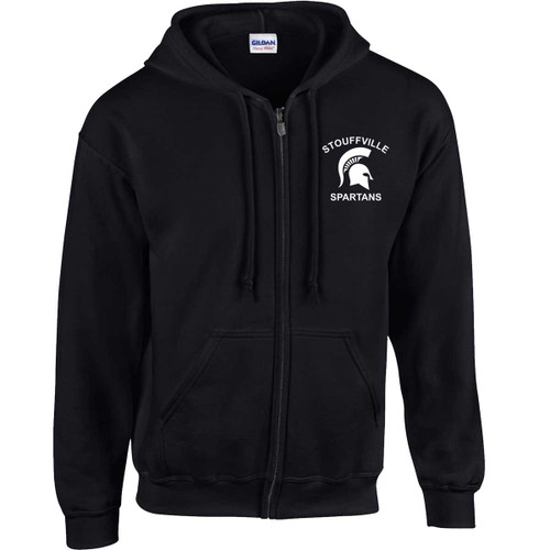 SDS Adult Full Zip - Black (SDS-015-BK) SDS Adult Full Zip - Black (SDS-015-BK)