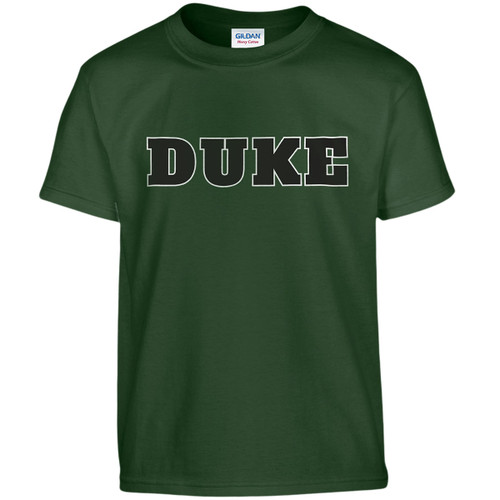 DOC Youth Heavy Cotton Tee - Forest Green (DOC-344-FO)