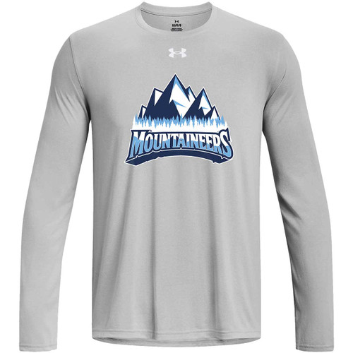 MLU Under Armour Men’s Team Tech Long Sleeve Tee - Mod Grey (MLU-101-MG)
