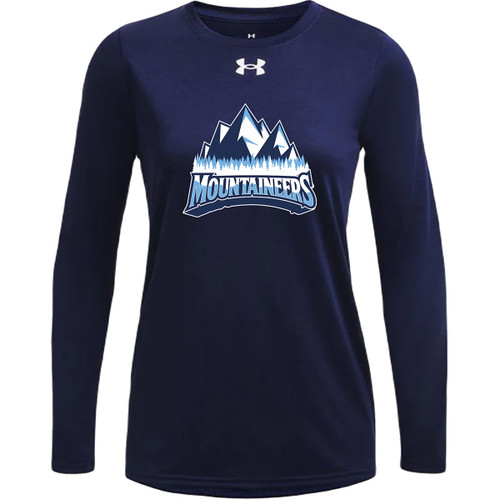 MLU Under Armour Women’s Tech Team Long Sleeve Tee - Navy (MLU-201-NY)