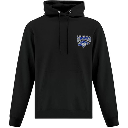 HNO Adult Everyday Fleece Hoodie - Black (HNO-003-BK)