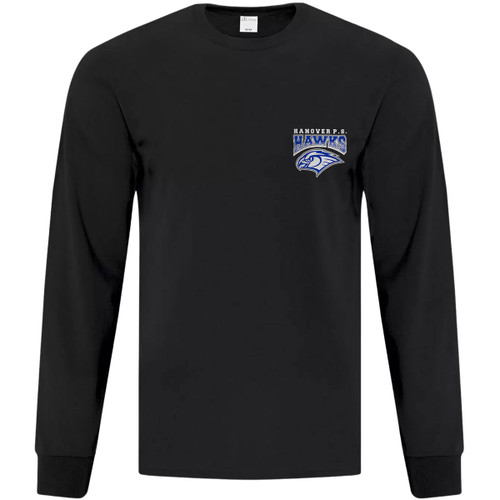 HNO Adult Everyday Long Sleeve Shirt - Black (HNO-004-BK)