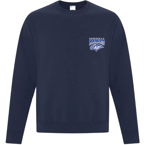 HNO Adult Everyday Fleece Crewneck Sweatshirt - Navy (HNO-005-NY)