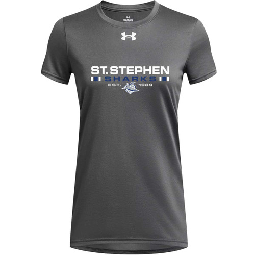 STE Under Armour Women’s Tech Team Short Sleeve - Castlerock (STE-212-CK)