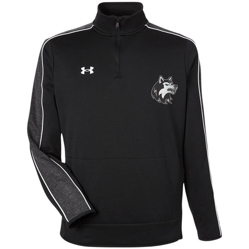 DHS UA Command Warm-Up ¼ Zip - Black (DHS-135-BK)