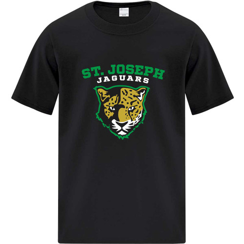 JSE ATC Youth Everyday Cotton T-Shirt - Black (JSE-301-BK)