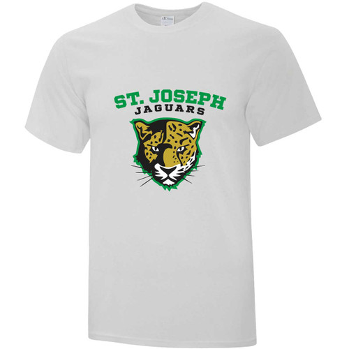 JSE ATC Adult Everyday Cotton T-Shirt - White (JSE-005-WH)
