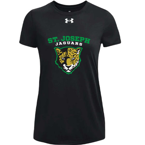JSE UA Women’s Tech Team Short Sleeve Tee - Black (Staff) (JSE-212-BK)