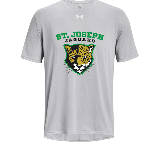 JSE UA Men’s Tech Team Short Sleeve Tee - Mod Grey (Staff) (JSE-116-MG)