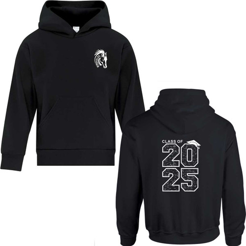 WJH Youth Everyday Fleece Hoodie - Black (WJH-317-BK)