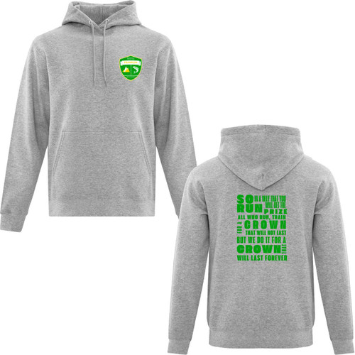 OCS Adult Franklin Hoodie - Athletic Grey (OCS-007-AH)