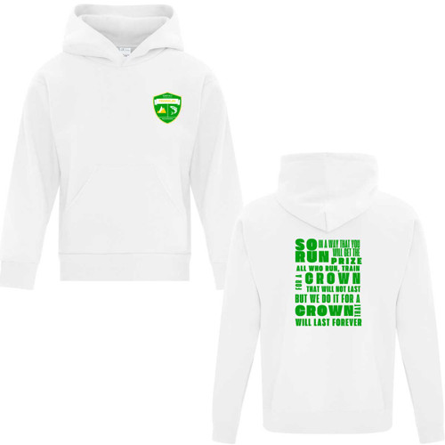 OCS Youth Franklin Hoodie - White (OCS-307-WH)