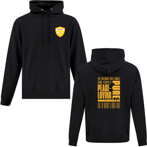 OCS Adult Thompson Hoodie - Black (OCS-015-BK)