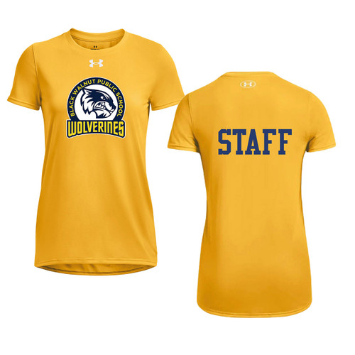 BWS Under Armour Women’s Tech Team Short Sleeve - GOLD (Staff) (BWS-213-GO