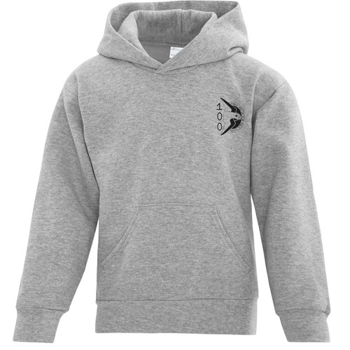 FHL Youth Forest Hill PS 100th Anniversary Grey Hoodie - Athletic Grey (FHL-303-AH)