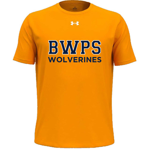 BWS Under Armour Men’s Tech Team Short Sleeve - Gold (Students) - Design 2 (BWS-133-GO)