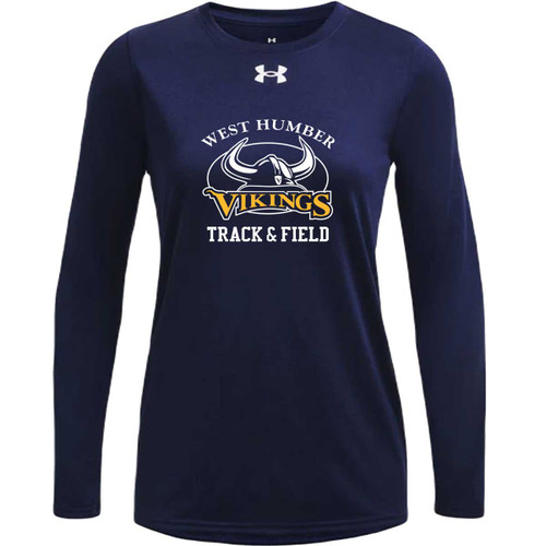 West Humber Women’s Track Long Sleeve - Navy (WHC-208-NY)