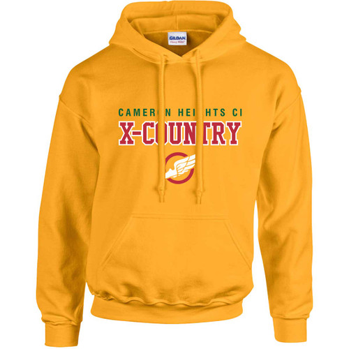 CHC Adult Heavy Blend Hooded Sweatshirt - Gold (CHC-001-GO)