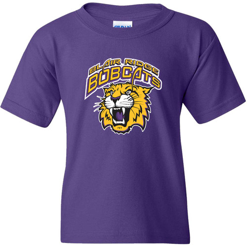 BRS Youth Cotton T-Shirt - Purple (BRS-310-PU)