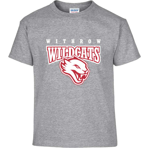 WAJ Youth Heavy Cotton T-Shirt - Sport Grey (WAJ-301-SG)