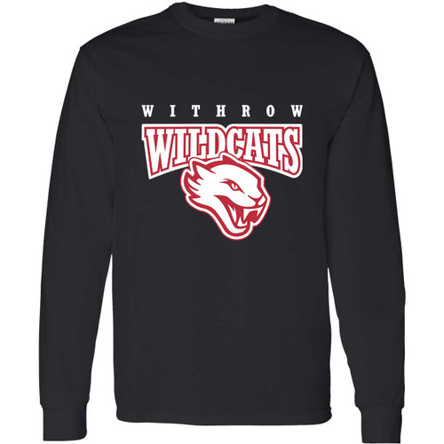 WAJ Adult Heavy Cotton Long Sleeve T-Shirt - Black (WAJ-002-BK)