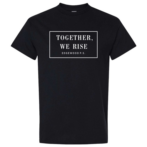 EDW Adult Heavy Cotton T-Shirt - Black (Design 2) (EDW-023-BK)